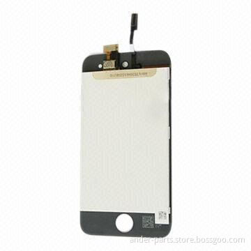 100% Brand New with Top Quality for iPod Touch 4 LCD Assembly, Black and White